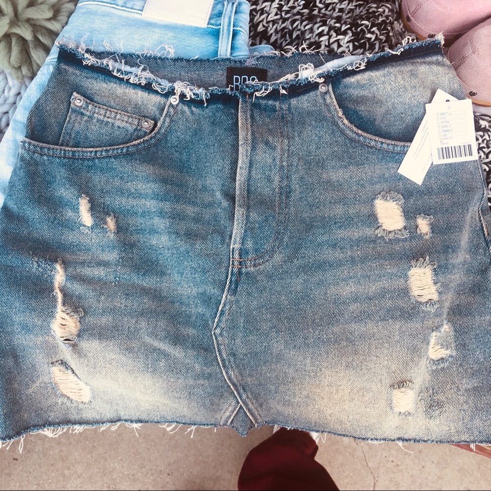 BDG mini jean skirts (2)